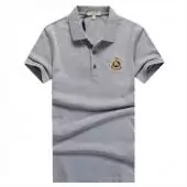 hommes burberry t-shirt polo new season rond pony gray